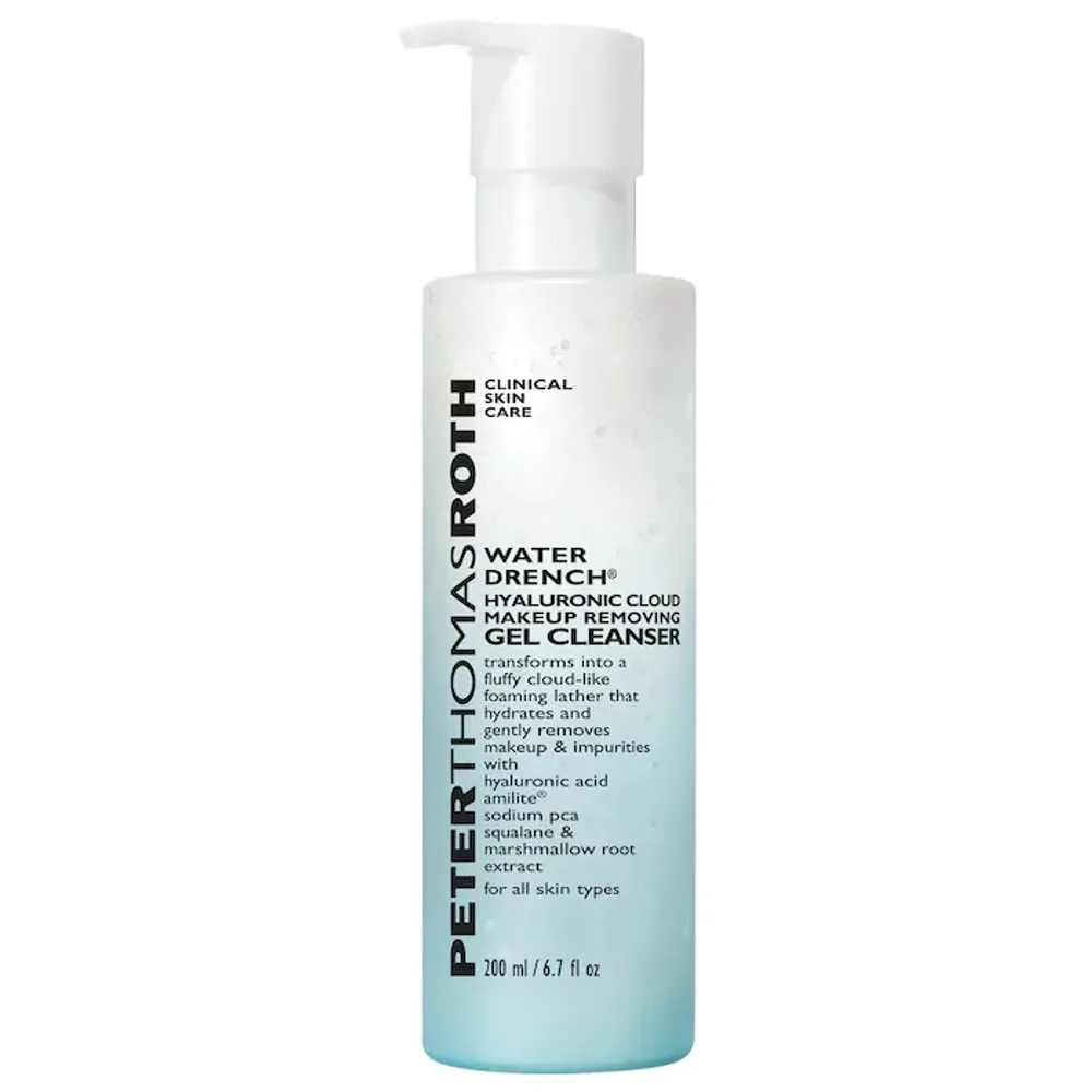 Peter Thomas Roth Water Drench® Hyaluronic Cloud Makeup Removing Gel Cleanser