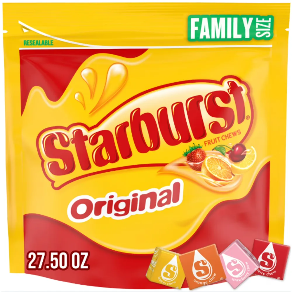 Starburst Original Fruit Chewy Candy, Family Size