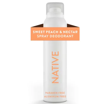 Native Sweet Peach & Nectar Deodorant Spray