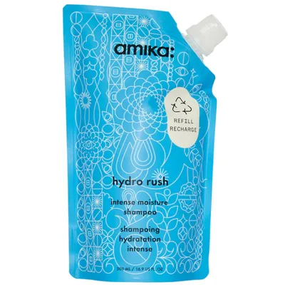 amika  Hydro Rush Intense Moisture Shampoo with Hyaluronic Acid