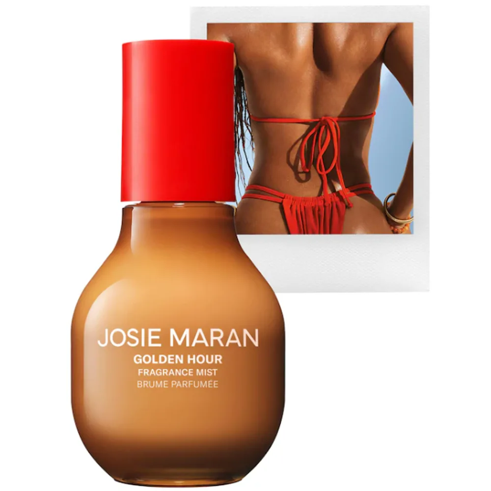 Josie Maran Golden Hour - Body + Hair Fragrance Mist with 100% Natural Scents
