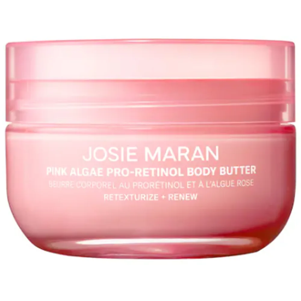 Josie Maran Pink Algae Pro-Retinol Body Butter for Anti-Aging and KP