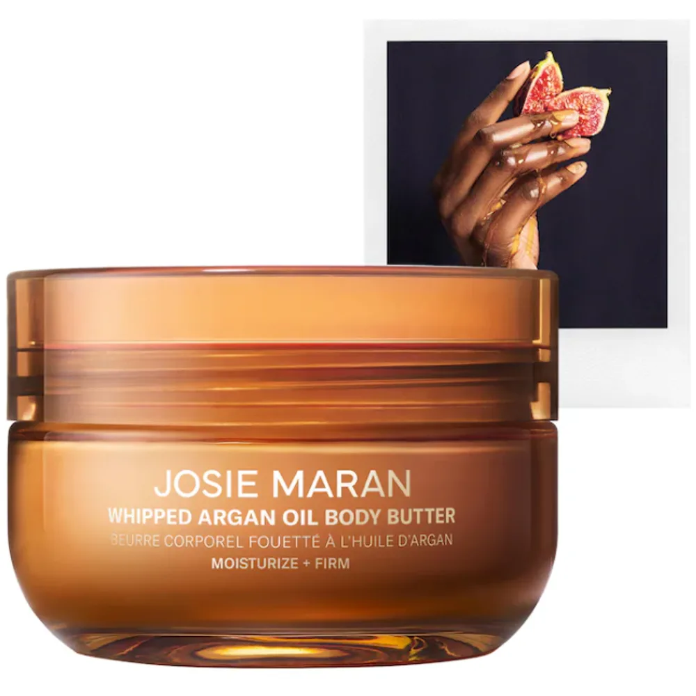 Josie Maran Bohemian Fig - Whipped Argan Oil Refillable Firming Body Butter Jar