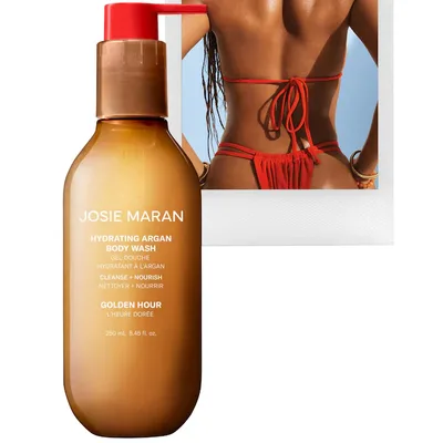 Josie Maran Golden Hour - Hydrating + Cleansing Argan Refillable Body Wash