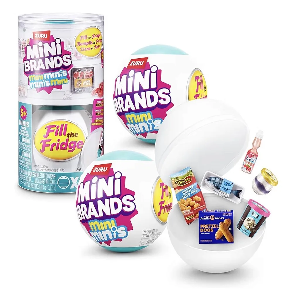 Mini Brands Fill The Fridge Mini Minis Series 2 Capsules