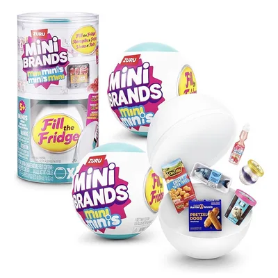 Mini Brands Fill The Fridge Mini Minis Series 2 Capsules