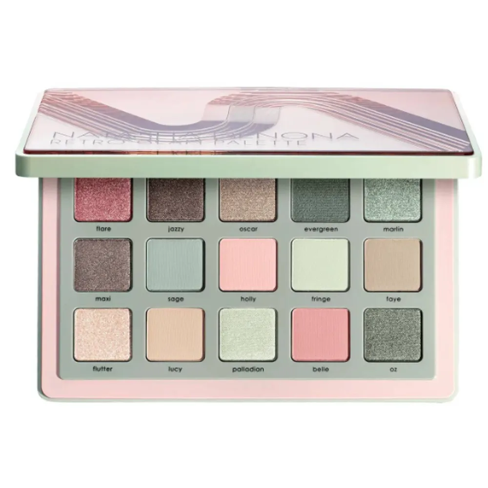 RETRO GLAM EYESHADOW PALETTE Pro-Level Pigments, User-Friendly Formulas and Systems
