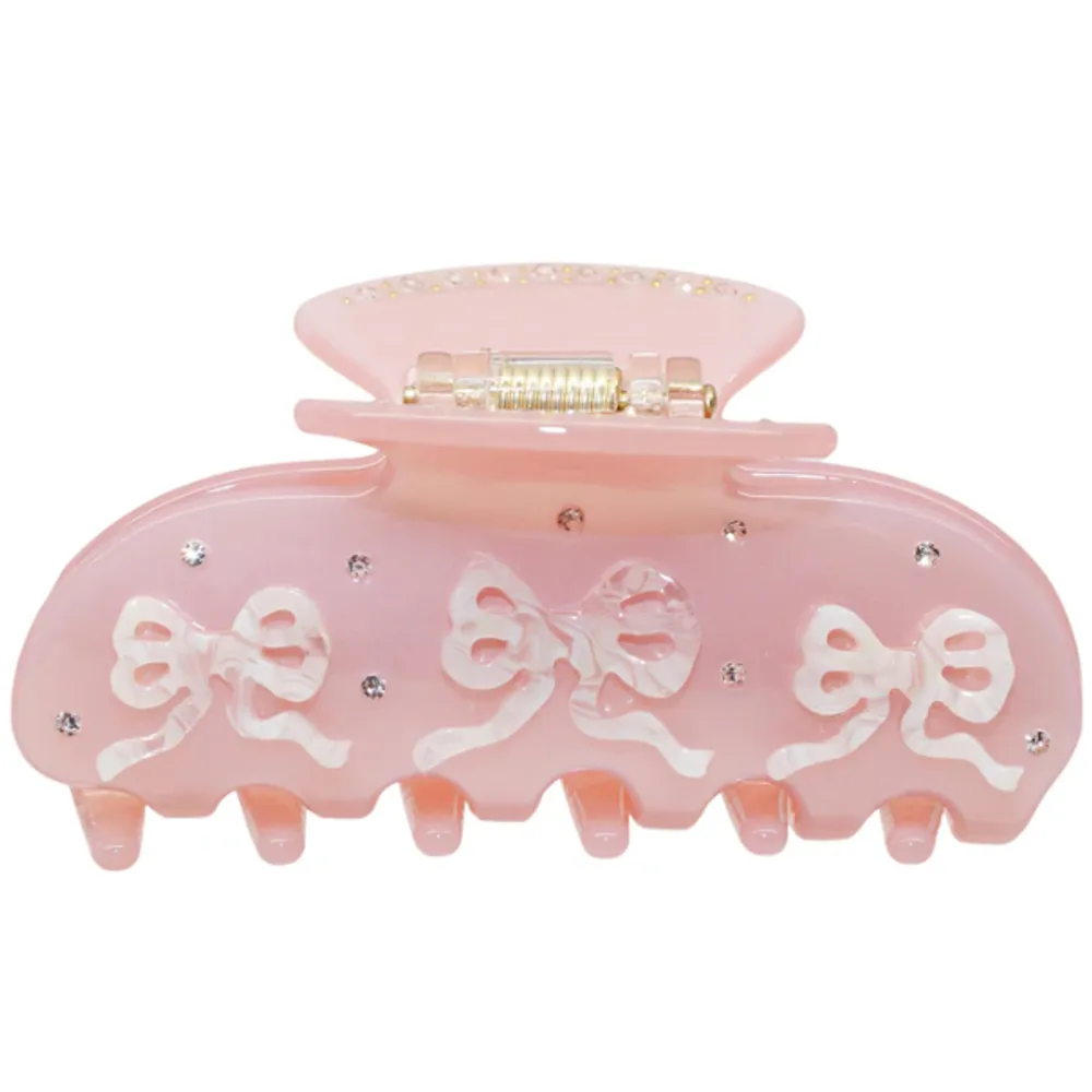 Emi Jay Sweetheart Hair Claw Clip in Pink Pixie