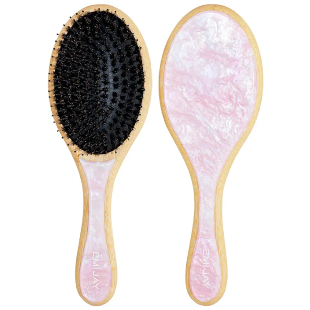 Emi Jay Flat Hair Brush in Pink Sugar