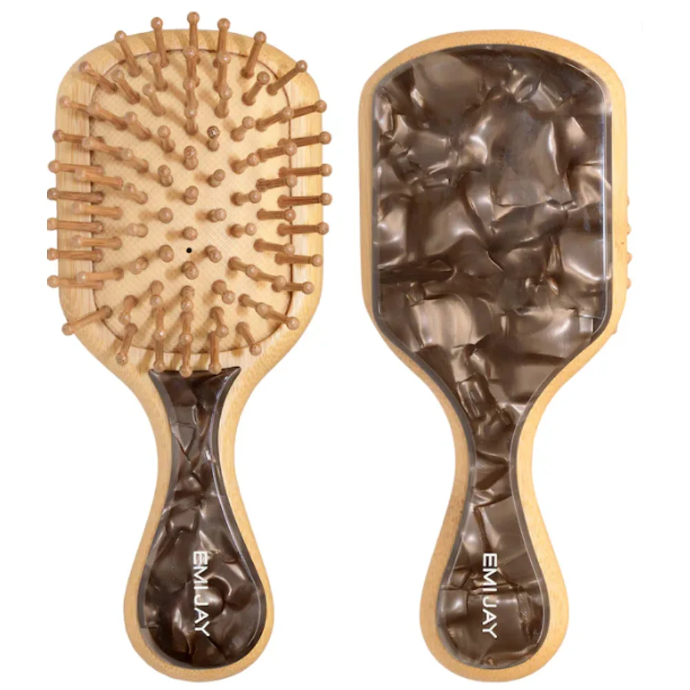 Emi Jay Mini Paddle Hair Brush in Toasted Sugar