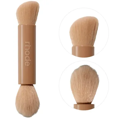 rhode Pocket Brush Double-Ended Makeup Brush