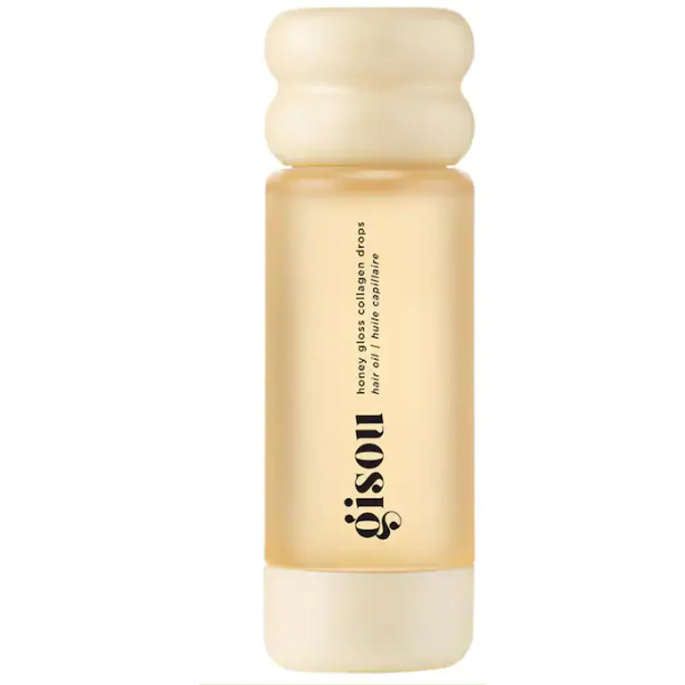 Gisou Honey Gloss Collagen Drops Hair Oil for Fine to Medium Hair