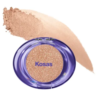 Kosas Shiny Objects Wet Glisten Highlighter Powder for Face and Eyes