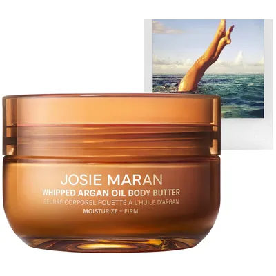 JOSIE MARAN Always Nude (Unscented) - Whipped Argan Oil Refillable Firming Body Butter Jar
