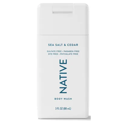 Native Body Wash - Sea Salt & Cedar