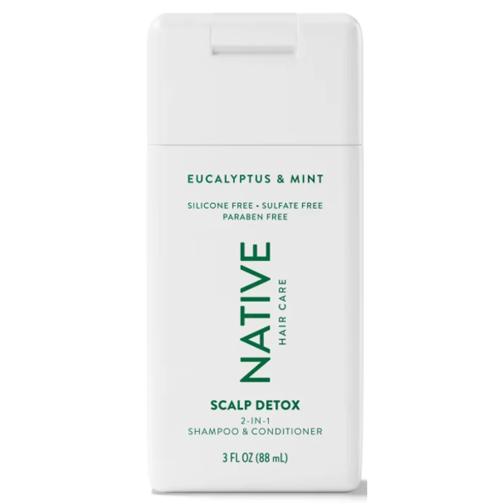 Native Eucalyptus & Mint Scalp Detox Mini 2-in-1 Shampoo & Conditioner