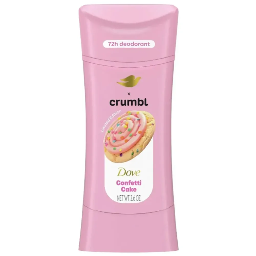 Dove Deodorant Spray Crumbl Confetti Cake