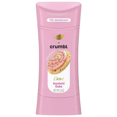 Dove Deodorant Spray Crumbl Confetti Cake