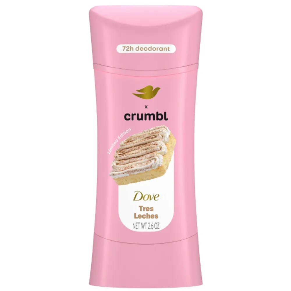 Dove & Crumbl Limited Edition Deodorant Crumbl Tres Leches For Odor Protection