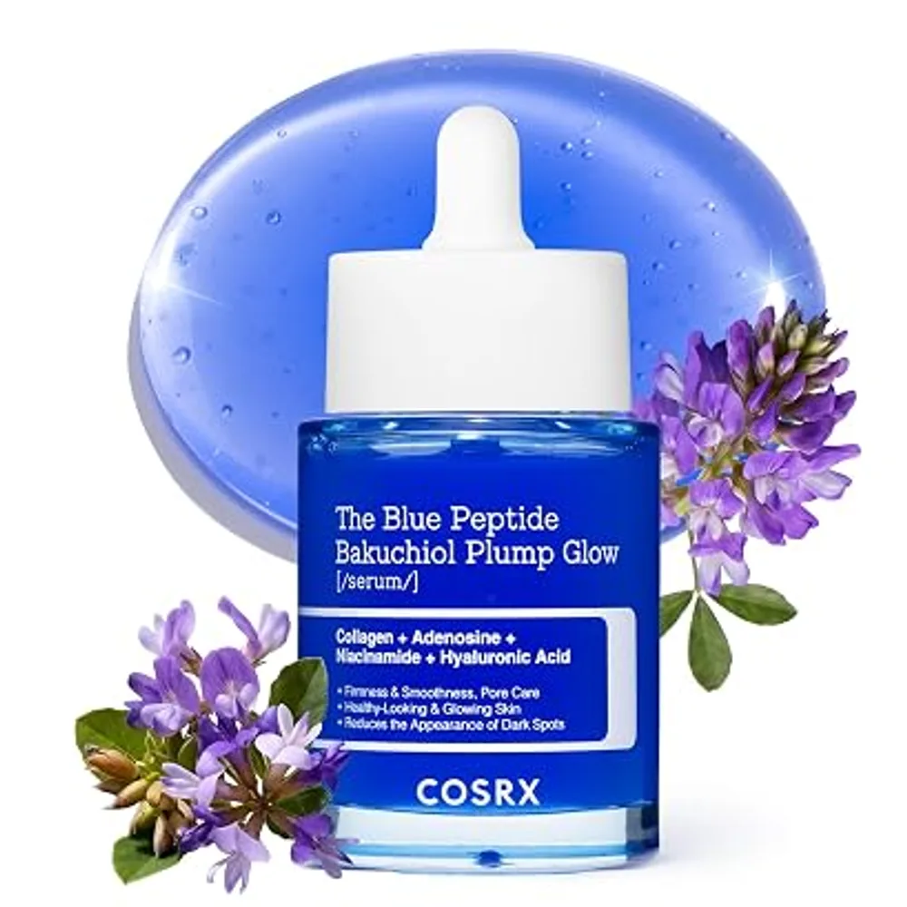 COSRX The Blue Copper Peptide Bakuchiol Serum, Glow & Plumping