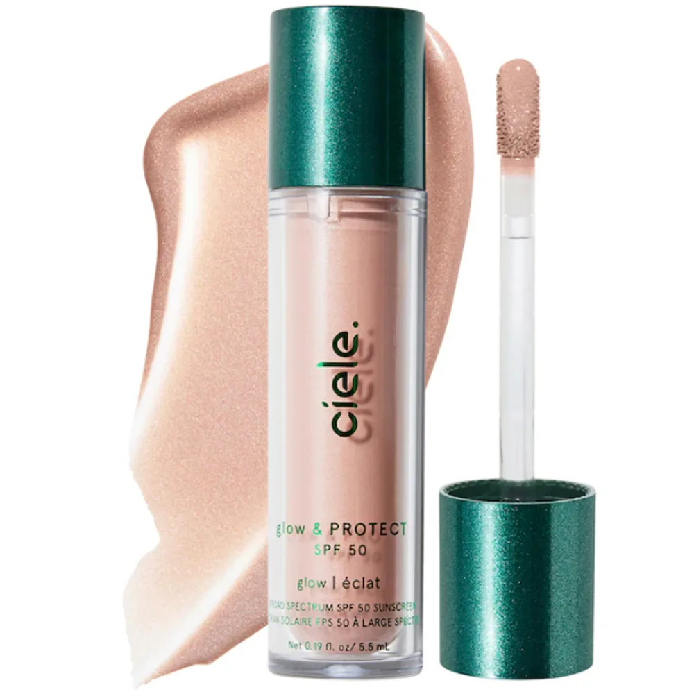 ciele glow & PROTECT SPF 50+ liquid highlighter