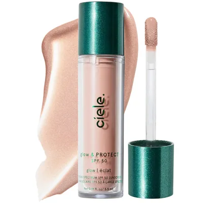 ciele glow & PROTECT SPF 50+ liquid highlighter