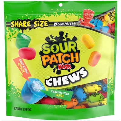 SOUR PATCH KIDS Chews Soft & Chewy Candy