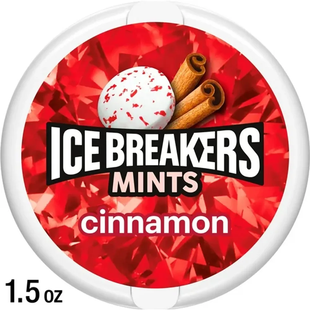 Ice Breakers Cinnamon Flavored Sugar Free Mints
