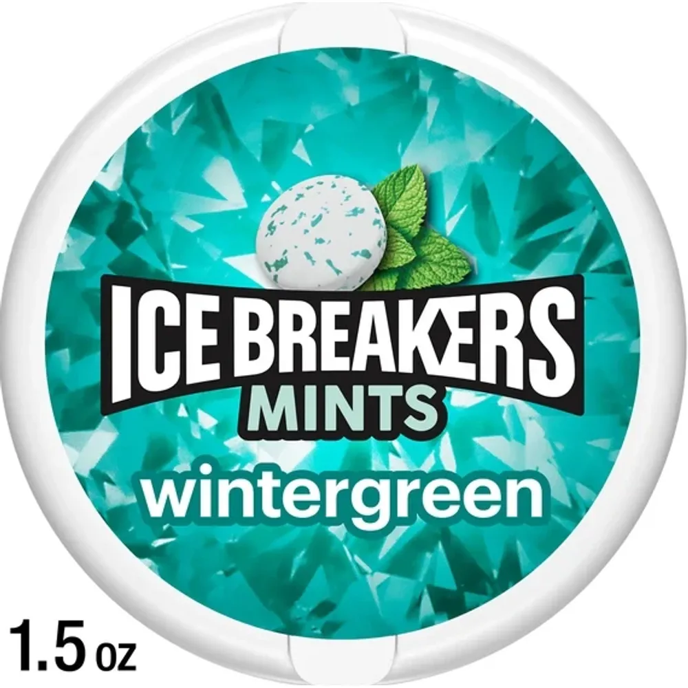 Ice Breakers Wintergreen Flavored Sugar Free Mints