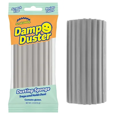 Scrub Daddy Damp Duster Sponge Multipurpose Foam Duster