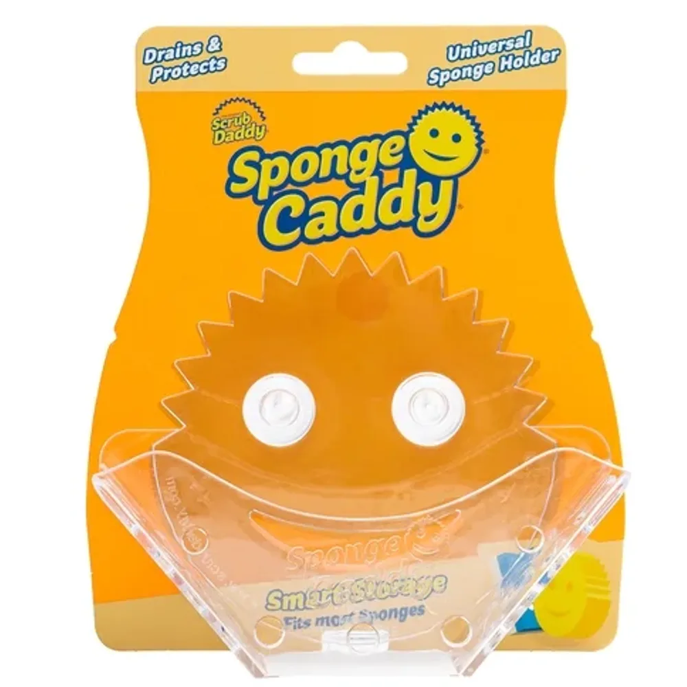 Scrub Daddy Sponge Caddy Suction Sink Caddy for Multipurpose Cleaning Sponge