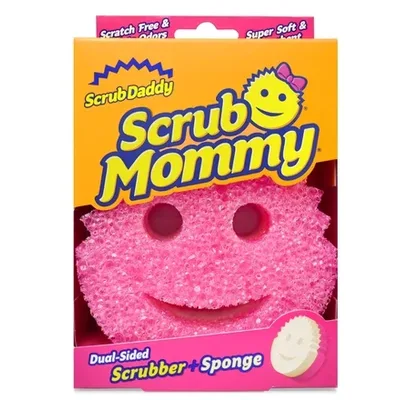 Scrub Daddy Scrub Mommy Dual-Sided Scratch-Free Dish Scrubber Sponge