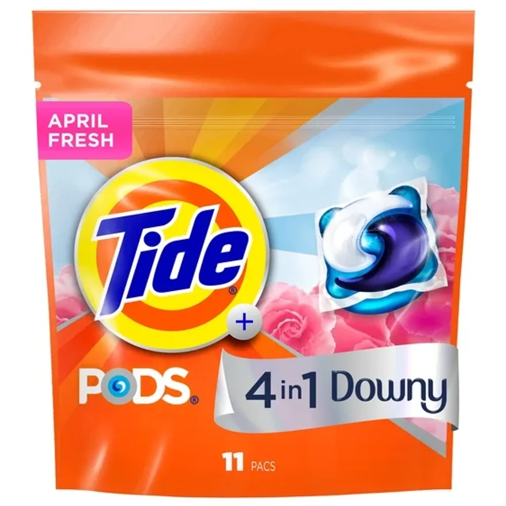 Tide PODS Laundry Detergent Pacs with a Touch of Downy Freshness, 3X Cleaning Power