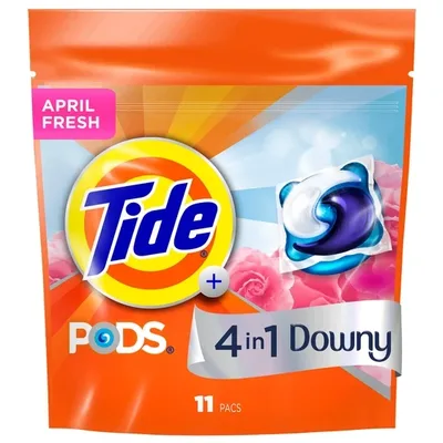 Tide PODS Laundry Detergent Pacs with a Touch of Downy Freshness, 3X Cleaning Power