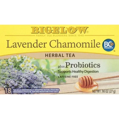 Bigelow Lavender Chamomile Plus Probiotics