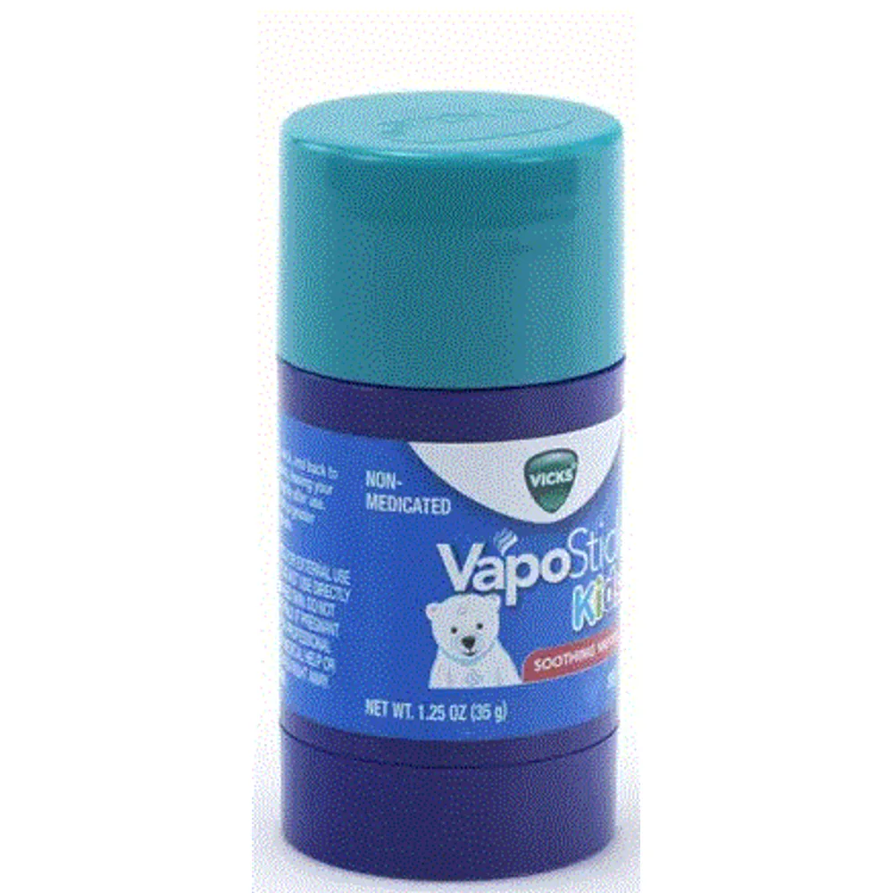 Vicks Vapo Stick Kids, Soothing Non-Medicated Vapor Rub for Children with Menthol Scen