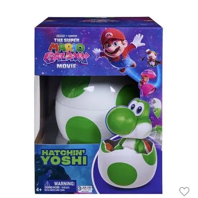Yoshi Super Mario Galaxy Movie Interactive Egg
