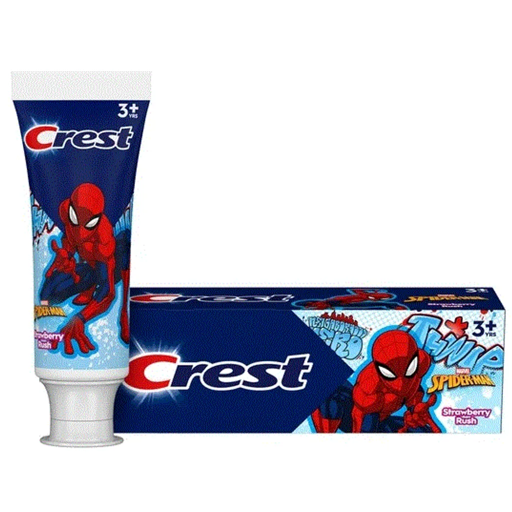 Crest Kid's Toothpaste, featuring Marvel's Spiderman, Strawberry