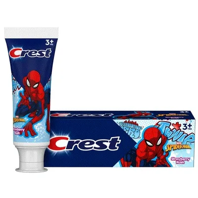 Crest Kid's Toothpaste, featuring Marvel's Spiderman, Strawberry