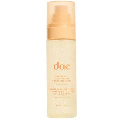 dae Dream Veil Hair & Body Fragrance Mist Vanilla Dae Beam with Candied Lemon and Praline
