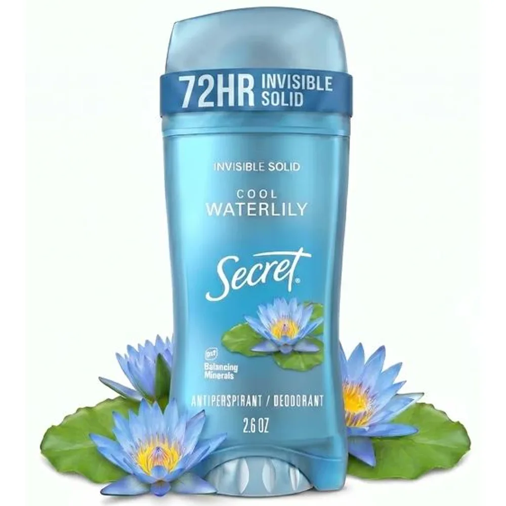 Secret Antiperspirant & Deodorant for Women, Invisible Solid