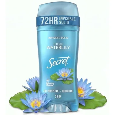 Secret Antiperspirant & Deodorant for Women, Invisible Solid