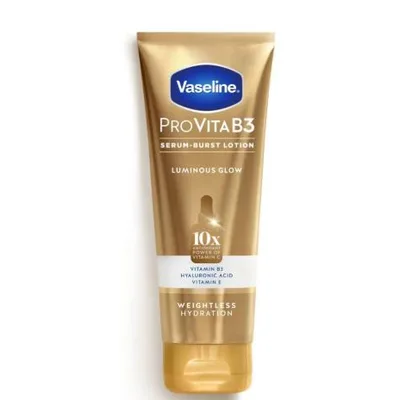 Vaseline Pro VitaB3 Serum Burst Luminous Glow Body Lotion