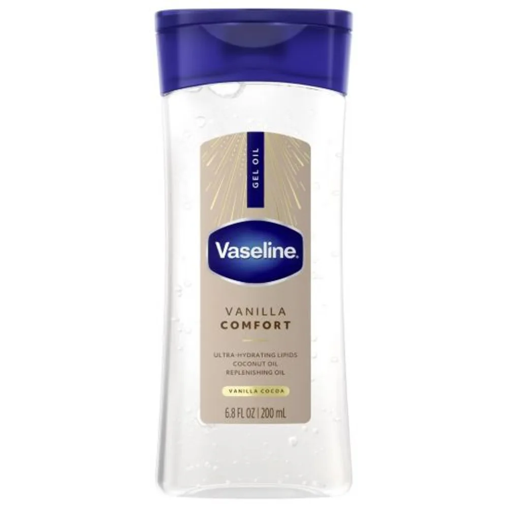 Vaseline Comfort Moisturizing Gel Body Oil Vanilla