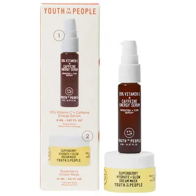 Youth To The People Youth Stacks™: Brighter Tomorrow Duo for Dullness