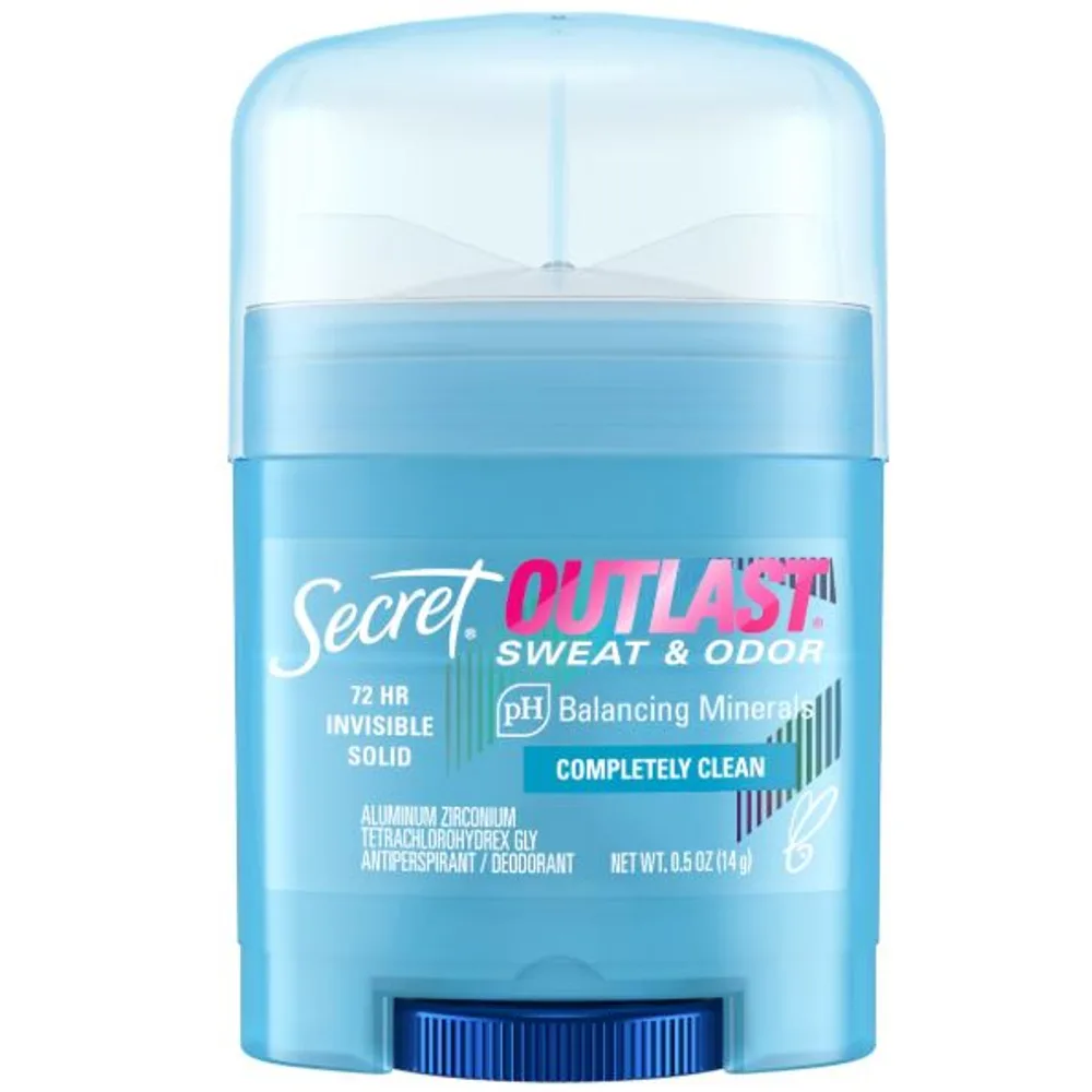 Secret Outlast Xtend Completely Clean Mini Invisible Solid Antiperspiran