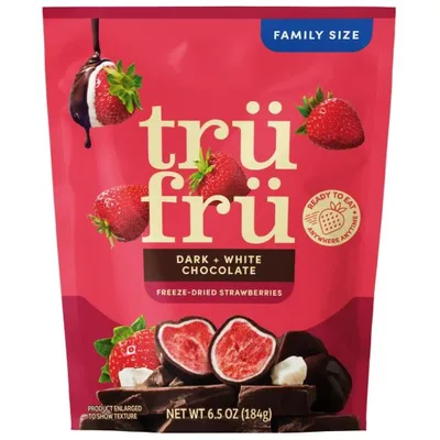 Tru Fru Freeze Dried Strawberries in Dark Chocolate