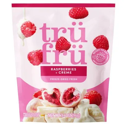 Tru Fru Freeze Dried Raspberries & Crème