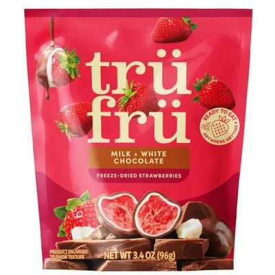 Tru Fru Freeze Dried Strawberries in Milk Chocolate