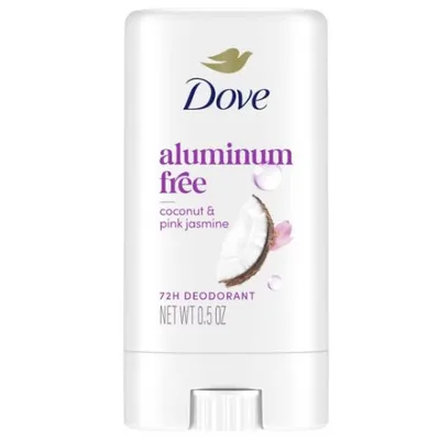 Dove Beauty Aluminum-Free Mini Deodorant Stick